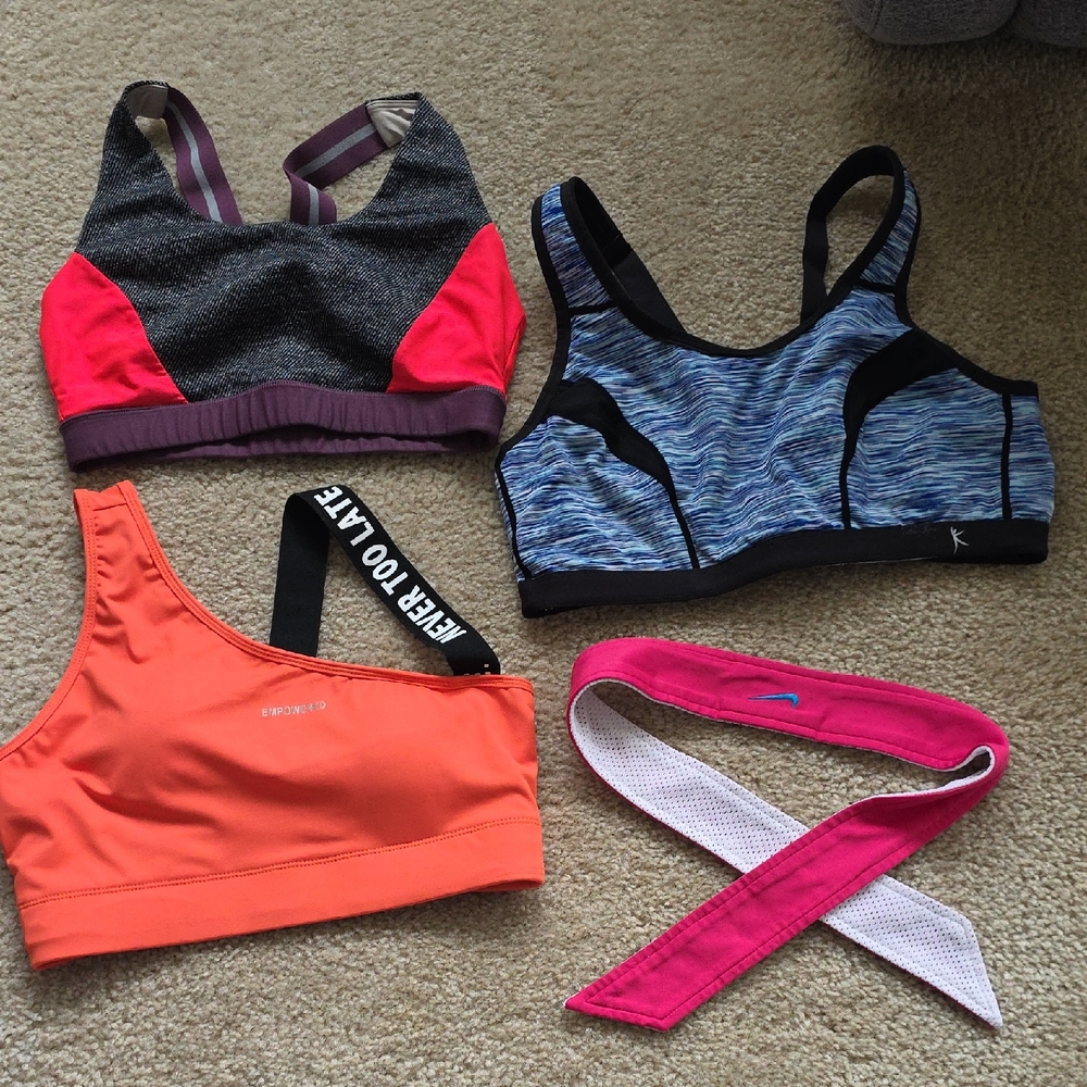 Colorful Sports Bras Set